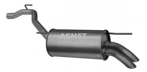 Toba finala esapament potrivit VW TRANSPORTER T4 2.5D 09.95-04.03