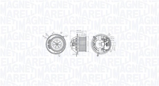 Ventilator habitaclu potrivit BMW 1 (E81), 1 (E82), 1 (E87), 1 (E88), 3 (E90), 3 (E91), 3 (E92), 3 (E93), X1 (E84), X3 (F25), X4 (F26), Z4 (E89) 1.6-4.4 06.04-03.18