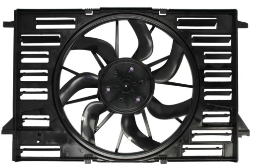 Ventilator radiator (cu carcasa) potrivit AUDI A4 ALLROAD B9, A4 B9, A5, A6 ALLROAD C8, A6 C8, A7, A8 D5, Q5, Q7, Q8; VW TOUAREG 1.4-4.0H 01.15-