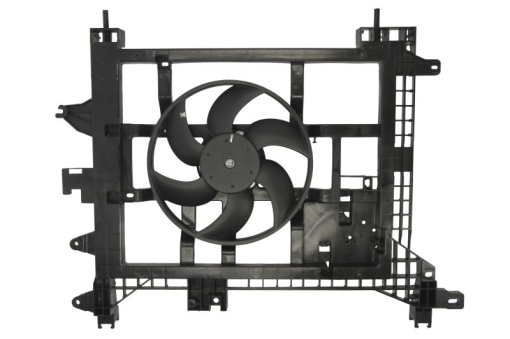 Ventilator radiator (cu carcasa) potrivit DACIA DUSTER, DUSTER/SUV; RENAULT DUSTER 1.5D-1.6LPG 04.10-