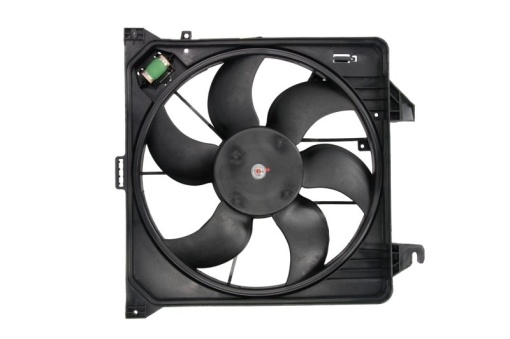 Ventilator radiator (cu carcasa) potrivit FORD TOURNEO CONNECT, TRANSIT CONNECT 1.8/1.8D 06.02-12.13
