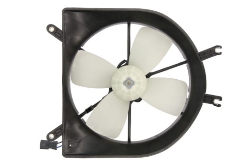 Ventilator radiator (cu carcasa) potrivit HONDA CIVIC V, CIVIC VI, CRX III, HR-V 1.4/1.5/1.6 03.92-