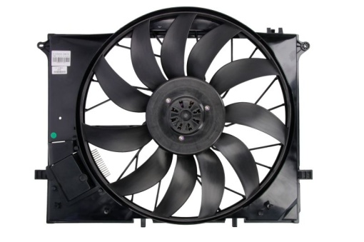 Ventilator radiator (cu carcasa) potrivit MERCEDES S (C215), S (W220), SL (R129), SL (R230) 2.8-6.2 10.98-01.12