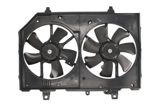 Ventilator radiator (cu carcasa) potrivit NISSAN X-TRAIL I 2.0/2.5 07.01-01.13