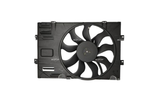 Ventilator radiator (cu carcasa) potrivit VW CALIFORNIA T5 CAMPER, CALIFORNIA T6 CAMPER, MULTIVAN T5, MULTIVAN T6, TRANSPORTER T5, TRANSPORTER T6, TRANSPORTER T6 / CARAVELLE T6 2.0/2.0D 09.09-