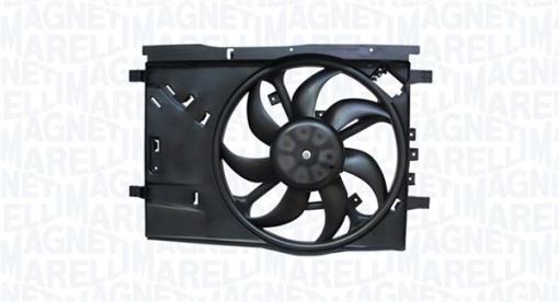 Ventilator radiator potrivit FIAT GRANDE PUNTO, PUNTO; OPEL CORSA D, CORSA D/HATCHBACK 1.0-1.4LPG 06.05-
