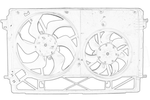 Ventilator radiator potrivit OPEL VIVARO B 1.6D 06.14-12.19