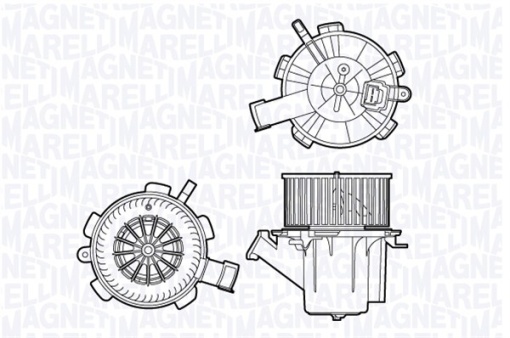Ventilator radiator potrivit SMART FORTWO 0.8D/1.0/Electric 01.07- - Img 1