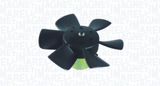 Ventilator radiator Stanga potrivit AUDI 80 B2, 80 B3, 80 B4, COUPE B2; SEAT AROSA, CORDOBA, IBIZA II, INCA; VW CADDY II, CADDY II/MINIVAN, DERBY, GOLF I, GOLF II, JETTA I 1.0-2.3 05.73-