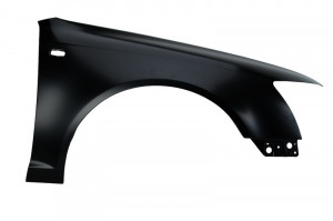 Aripa fata dreapta potrivit AUDI A6 ALLROAD C6, A6 C5, A6 C6 2004-2008 - (cu locas semnalizator , aluminiu)