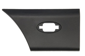 Bandou aripa spate stanga potrivit NISSAN NV400; OPEL MOVANO B; RENAULT MASTER III dupa 2010 - (negru, dupa roata; model lung; cu orificii lumina)