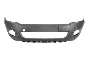 Bara fata cu locas proiector, cu locas ornament, negru potrivit CITROEN BERLINGO, BERLINGO MULTISPACE, BERLINGO/MINIVAN; PEUGEOT PARTNER, PARTNER TEPEE duba 2008-2012