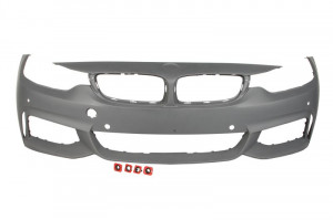 Bara fata cu locas proiector, cu locas senzorii parcare, grunduit potrivit BMW 4 F32, F82, 4 F33, F83, 4 GRAN COUPE F36 2013-2017