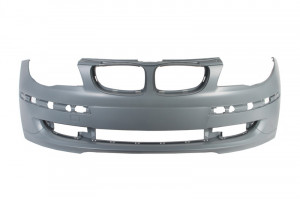 Bara fata fara capac cu carlig, cu locas proiector, grunduit, TUV potrivit BMW 1 E81, 1 E82, 1 E87, 1 E88 2007-2013