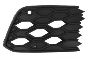 Bara protectie fata dreapta cu locas senzori parcare, plastic, negru, GTI potrivit VW GOLF VIII 10.19- - Img 1