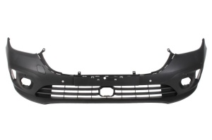 Bara protectie fata potrivita Mercedes-Benz CITAN II W420 duba dupa 2021 - grunduita, cu gauri pentru lampa de ceata, cu gauri pentru senzorii de parcare, cu gauri pentru proiector de ceata