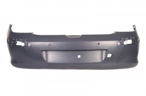 Bara Spate, cu locas senzor parcare, grunduit potrivit PEUGEOT 308, 308 I, 308 II Hatchback 2007-2011