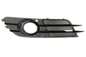 Capac bara fata Dreapta cu locas lampa ceata, negru potrivit AUDI A6 C7 11.10-09.18 11.10-06.14 - Img 2