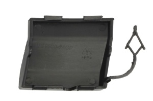 Capac carlig remorcare Fata plastic, gri inchis potrivit VW MULTIVAN T6, TRANSPORTER T6, TRANSPORTER T6 / CARAVELLE T6 04.15- 04.15- - Img 2