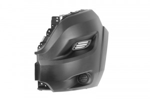 Colt bara protectie fata Stanga cu locas lampa ceata, grunduit, TUV potrivit CITROEN JUMPER I, JUMPER II; FIAT DUCATO; PEUGEOT BOXER
