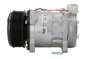 Compresor climatizare (R134a) potrivit CASE IH 110, 120, 130, 140, 120 2WD, 120 4WD, 130 2WD, 130 4WD, 135, 140 2WD, 140 4WD, 150, 155 2WD, 155 4WD, 165, 175 2WD, 175 4WD, 180, 190 2WD, 190 4WD - Img 1