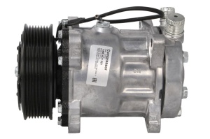 Compresor climatizare (R134a) potrivit CASE IH 110, 120, 130, 140, 120 2WD, 120 4WD, 130 2WD, 130 4WD, 135, 140 2WD, 140 4WD, 150, 155 2WD, 155 4WD, 165, 175 2WD, 175 4WD, 180, 190 2WD, 190 4WD - Img 1