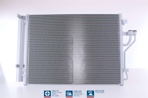 Condensator climatizare (cu uscator, element aditional) potrivit HYUNDAI IX35; KIA CARENS IV, SPORTAGE III 1.7D/2.0D 08.09-12.16 - Img 3