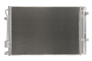 Condensator climatizare (cu uscator) potrivit HYUNDAI ACCENT IV, I20 I, SOLARIS, VELOSTER; KIA RIO III 1.2-1.6D 09.08- - Img 1