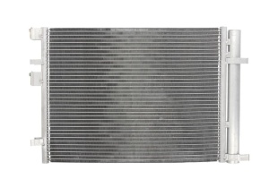 Condensator climatizare (cu uscator) potrivit HYUNDAI I20 I 1.4D/1.6D 08.08-12.15 - Img 1