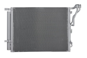 Condensator climatizare (cu uscator) potrivit HYUNDAI SONATA VI; KIA OPTIMA 2.0 01.11-12.15 - Img 1
