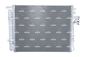 Condensator climatizare (cu uscator) potrivit KIA SORENTO II, SORENTO II/SUV 2.0D/2.2D 11.09-12.15 - Img 3