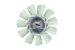 Cupla ventilator radiator (cu ventilator, 650mm, numar lame: 11) potrivit RVI MIDLUM DXi5/DXi7 05.06- - Img 3