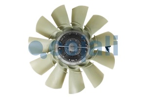 Cupla ventilator radiator (cu ventilator, 680mm, numar lame: 11, numar pini: 5/6) EURO 6 potrivit VOLVO FM II, FM III, FMX II, FMX III D13A380-G13C460 01.10- - Img 2