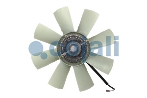 Cupla ventilator radiator (cu ventilator, 750mm, numar lame: 8, numar pini: 2) potrivit SCANIA P I, R I, T DC11.08-DT12.06 03.04-05.19 - Img 1
