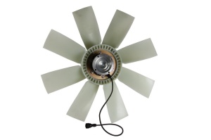 Cupla ventilator radiator (cu ventilator, 750mm, numar lamele: 8, numar pini: 4) potrivit VOLVO FH, FH12 D12A340-D13A460 08.93- - Img 3