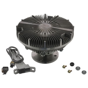 Cupla ventilator radiator (numar pini: 2, with wire) potrivit MAN E2000, F2000, F90, FOC, HOCL, LION´S CITY, LION´S CLASSIC, LION´S COACH, NL, NÜ, SÜ, TGA, TGS I, TGX I D1556LF07-G2866DUH05 08.86- - Img 3