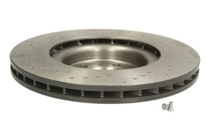 Disc frana BREMBO Xtra, 1 buc., Drilled, fata ; stanga/dreapta, diametru exterior 345 mm, grosime 29,5 mm, potrivit AUDI A4 B8, A5, Q5; PORSCHE MACAN 2.0-4.2 06.07- - Img 2