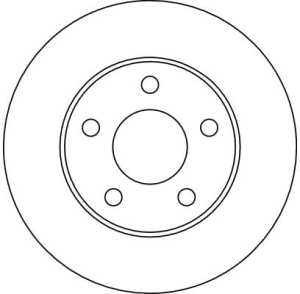 Disc frana Fata Dreapta/Stanga potrivit BUICK CENTURY, LESABRE, PARK AVENUE, REGAL; CADILLAC ALLANTE, DEVILLE, ELDORADO, FLEETWOOD, SEVILLE, SEVILLE II 2.2-5.7D 04.78-09.05 - Img 4