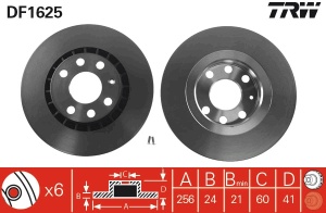 Disc frana Fata Dreapta/Stanga potrivit DAEWOO ARANOS, CIELO, ESPERO, LANOS, NEXIA, NUBIRA, PRINCE; LOTUS ELAN; OPEL ASCONA C, ASTRA F, ASTRA F CLASSIC, ASTRA F/KOMBI 1.4-2.5 09.84- - Img 3