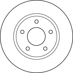 Disc frana Fata Dreapta/Stanga potrivit DODGE CALIBER; MITSUBISHI LANCER VII, LANCER VIII 1.5-2.4 09.03- - Img 4