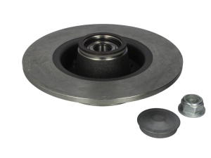Disc frana Spate Dreapta/Stanga (cu inel ABS) potrivit DACIA SANDERO II; NISSAN NOTE; RENAULT CLIO III, CLIO III/HATCHBACK, MEGANE I, MEGANE II, MEGANE II/KOMBI 1.2-2.0 03.99- - Img 2