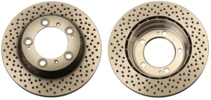 Disc frana Spate Dreapta/Stanga potrivit PORSCHE 911, 911 TARGA, BOXSTER, BOXSTER SPYDER, CAYMAN 2.7-3.8 08.97-06.13 - Img 3