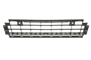 Element bara grila cu locas senzori parcare, plastic, negru potrivit VW GOLF 8 dupa 2019