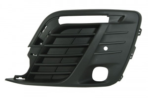 Element bara Stanga cu locas lampa ceata, cu locas lumini zi, cu locas senzor parcare, plastic, negru potrivit CITROEN SPACETOURER dupa 2016 dupa 2016