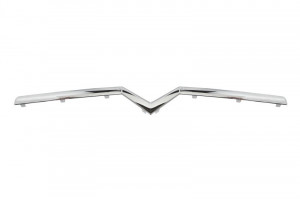 Element grila fata potrivit CITROEN C4, C4 I 2004-2011 - (crom)