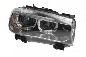 Far Dreapta (bi-xenon, D1/LED, automat, culoare semnalizator: portocaliu) potrivit BMW X5 (F15, F85), X6 (F16, F86) 07.13- - Img 1