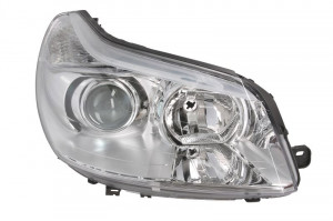 Far Dreapta (bi-xenon, D1S/H1, electric, cu motor, culoare semnalizator: transparent) potrivit CITROEN C5 II, C5/KOMBI -01.08 - Img 1