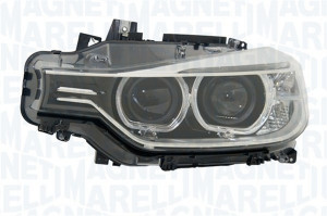 Far Dreapta (bi-xenon, D1S/LED, electric, cu motor) potrivit BMW 3 (F30, F80), 3 (F31) -07.15 - Img 3
