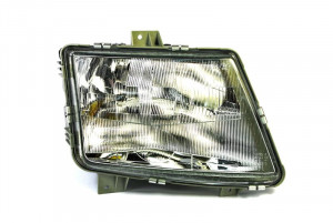 Far Dreapta (H1/H4, electric, cu motor, culoare insertie: alb, culoare semnalizator: transparent) potrivit MERCEDES VITO (W638)