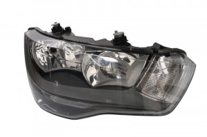 Far Dreapta (H1/H7/HY21W/W21W, electric, cu motor, culoare: negru) potrivit AUDI A1